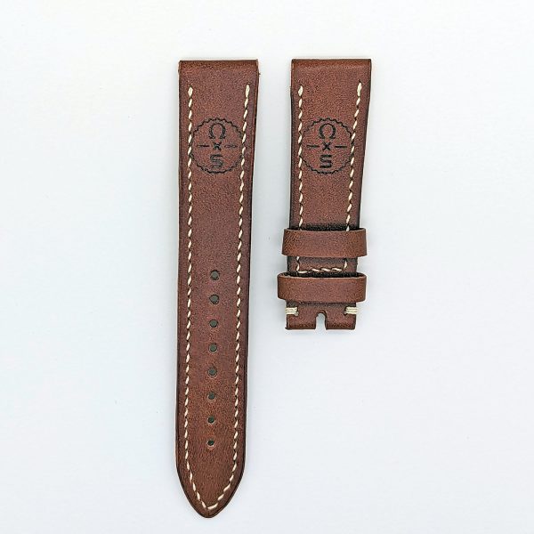 MoonSwatch Buttero Cognac Leather Strap