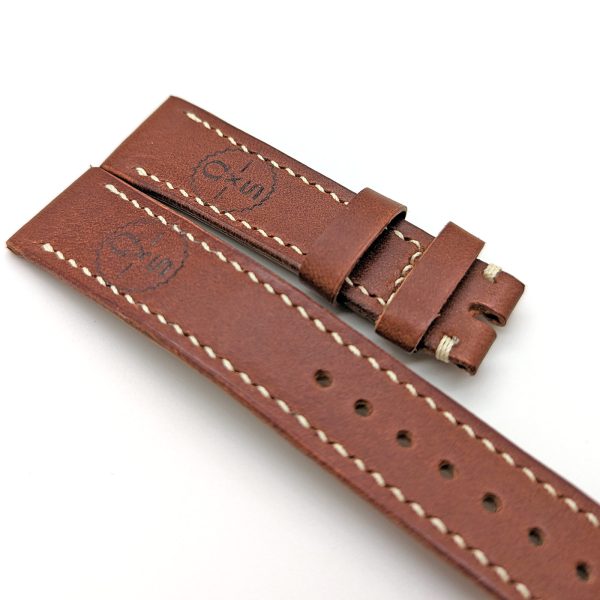 MoonSwatch Buttero Cognac Leather Strap