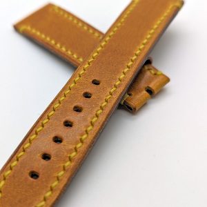 Conceria La Bretagna Gaucho Oil Orange Strap