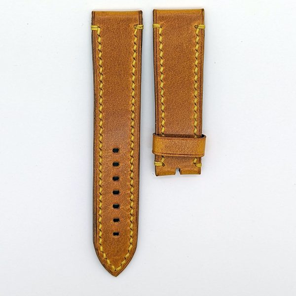 Conceria La Bretagna Gaucho Oil Orange Strap