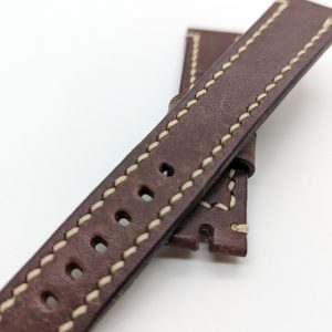 Pueblo Tobacco Leather Strap