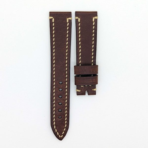 Pueblo Tobacco Leather Strap