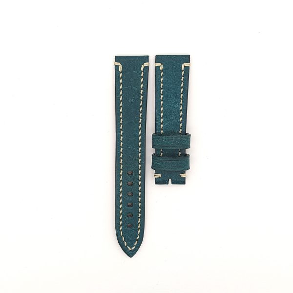 pueblo Blue leather strap