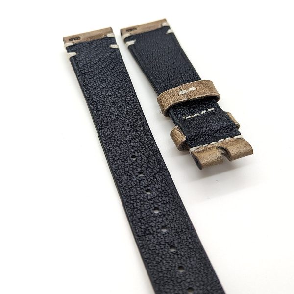 Buttero Dash Olive Leather Strap