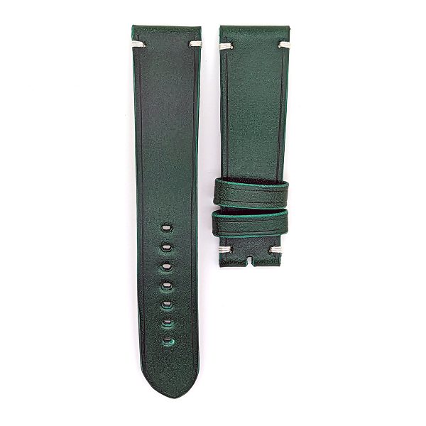 Buttero Green Leather Strap
