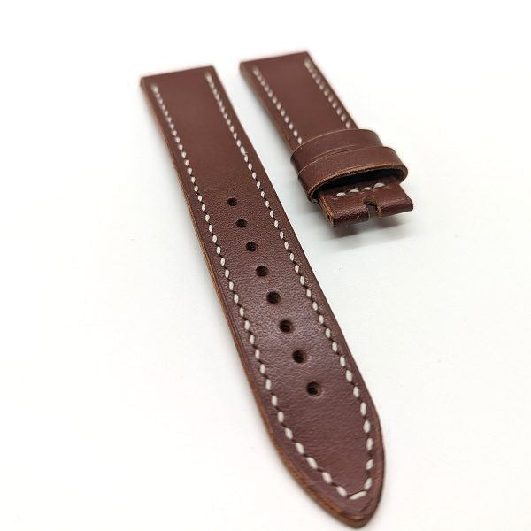 Buttero Lucido Brown Leather Strap