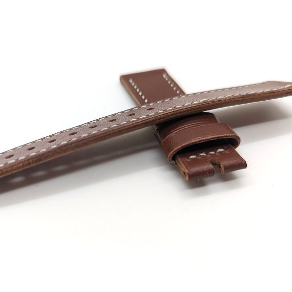 Buttero Lucido Brown Leather Strap